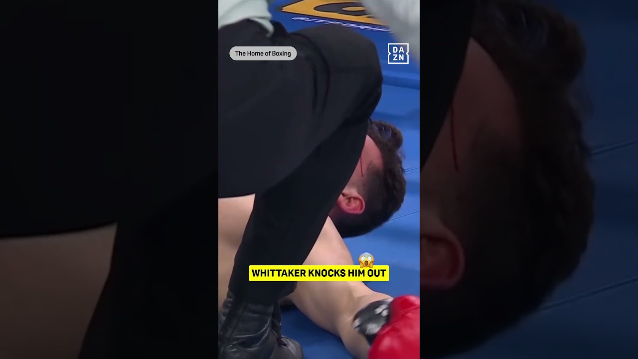 BEN WHITTAKER KNOCKED HIM OUT COLD 😱😱 