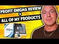 Profit Enigma Review | CUSTOM BONUS FROM THE VENDOR + ALL Of MY Products | Profit Enigma Review