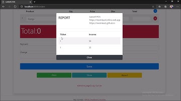 reports aplikasi kasir gratis   laravelpos source code free download point of sale
