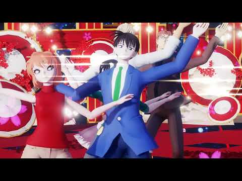 【MMD】好日子Haibara Ai/Kudou Shinichi/Kuroba Kaito Kid/Akai Shuuichi/Bourbon/Kirsten Thomas/Conan