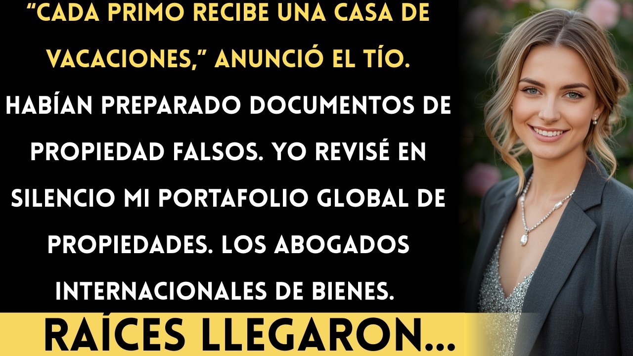Durante la Reunión Familiar, Repartieron Mis Propiedades—Mi Empresa de Inversiones Llamó...