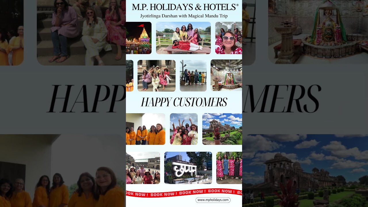 Experience the Best Tour Packages with MP Holidays Best Tour Agency for Madhya Pradesh in Surat and