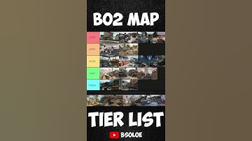 RANKING EVERY BO2 MAP! (Tier List) | Tier List Shorts