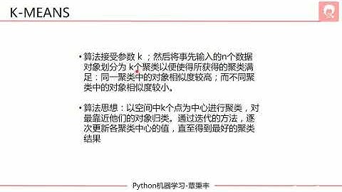 1 K MEANS算法介绍
