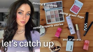 catch up & get ready with me // life in a new city, rental property investing, dating, updates...