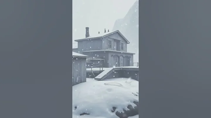 Ethereal Winter Winds The Soothing Symphony of Heavy Snowfall and Blizzard Gusts for Relaxation