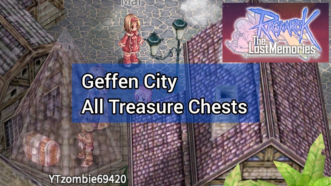 Geffen City All Treasure Chests (Ragnarok The Lost Memories) YouTube