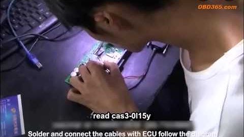 Xhorse VVDI Prog read BMW CAS2, CAS3, CAS3+ and CAS4 ECU