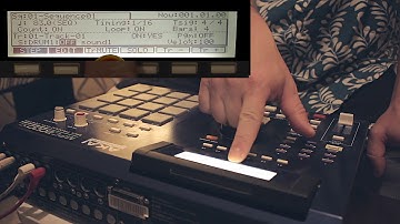 Chopping Samples on the Akai Mpc 2000XL tutorial