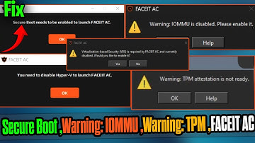 🛠️ Fix FACEIT TPM Attestation Error | Secure Boot & IOMMU Requirements