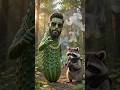 Cucumber Boss 😎🥒 &amp; Mouse in the Jungle! Funniest Smoking Scene 😂🐭 #Shorts
