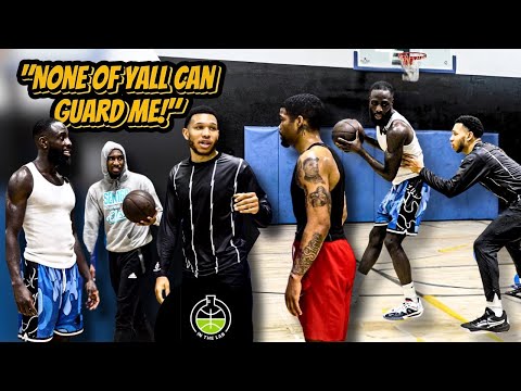 Dev In The Lab SET ME UP To 1v1 His Best PRO Hoopers