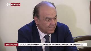 L’Italia che guarda alla Grecia, patto tra Cosenza e Salonicco