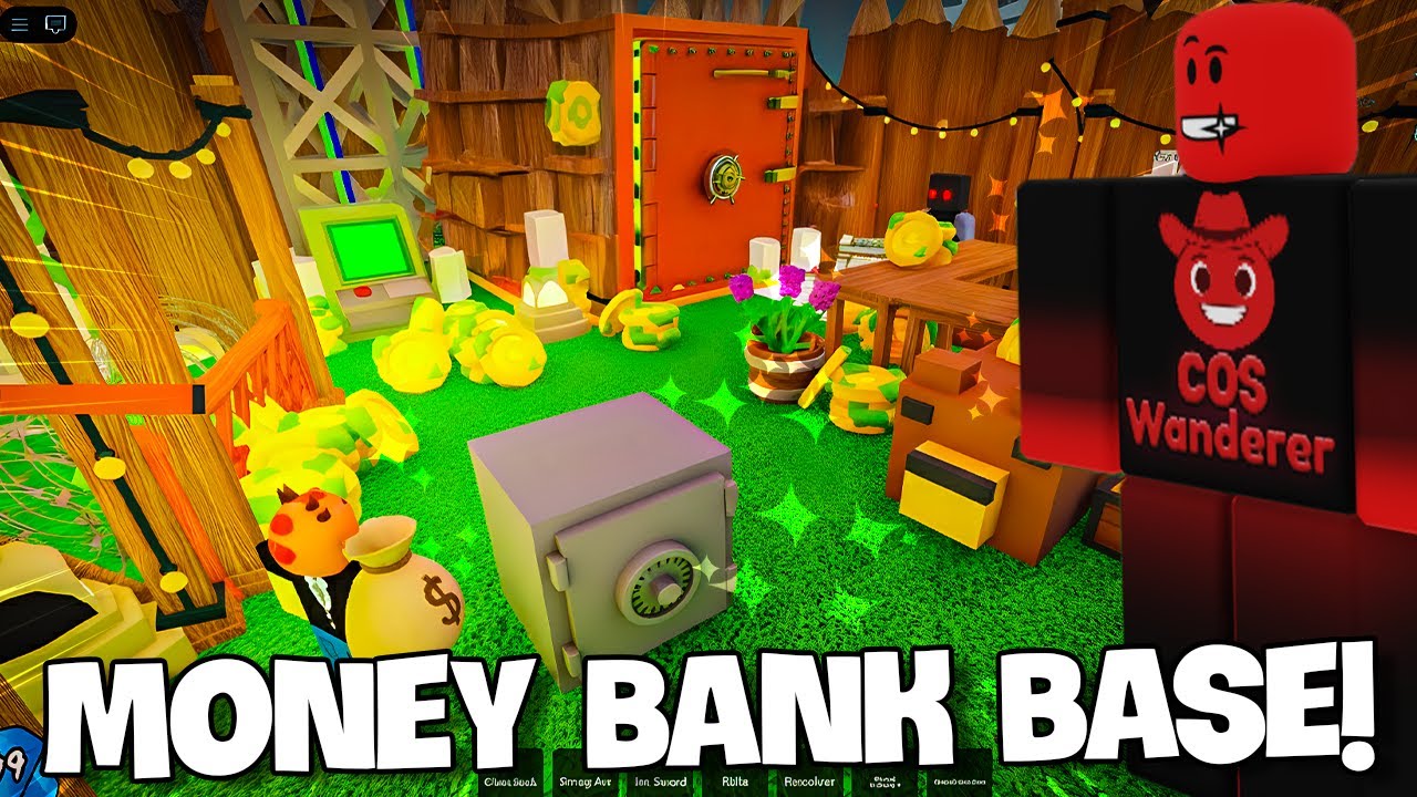 I Built the Ultimate MONEY Bank Base in 99 Nights in a Forest