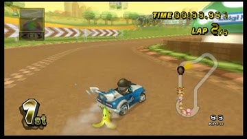 [MKWii] Sunset Luigi Circuit (Texture Hack)