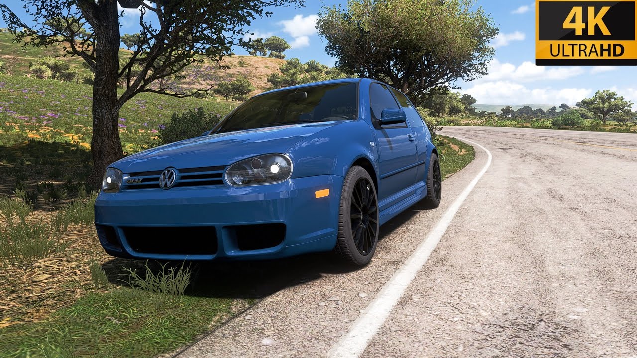 Forza Horizon 5 - Volkswagen Golf R32 - Gameplay 4k - YouTube