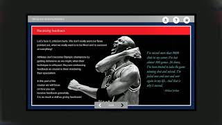 Giving and receiving feedback e-learning course