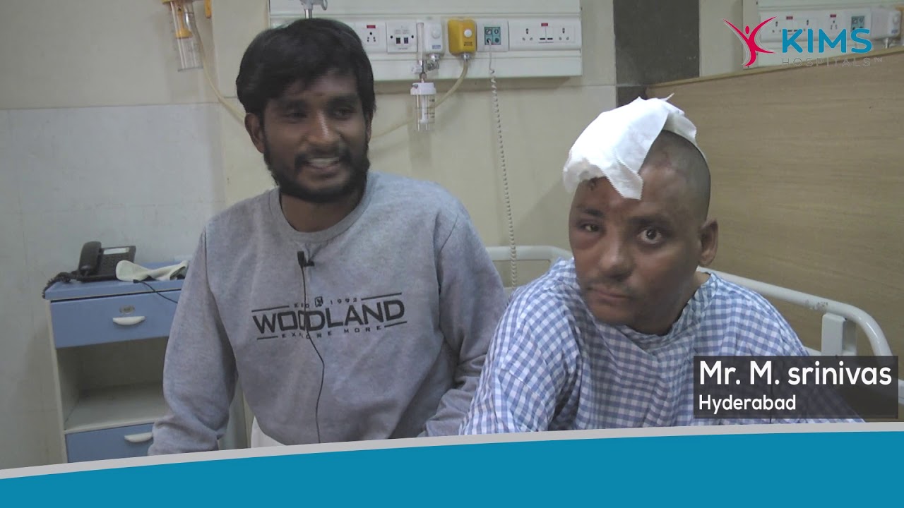 Mr. M. Srinivas's Testimonial :: Bone flap resorption :: Dr. Manas Kumar Panigrahi