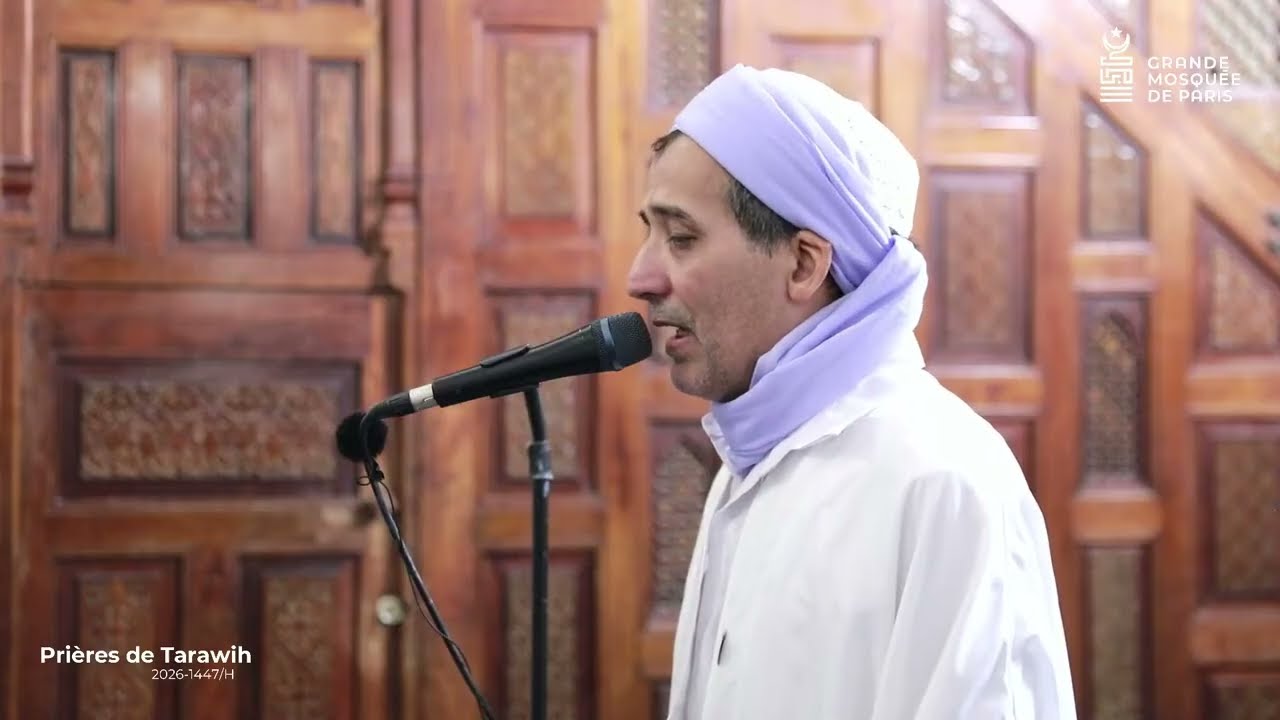 Prières de Tarawih à la Grande Mosquée de Paris – 8 mars 2026