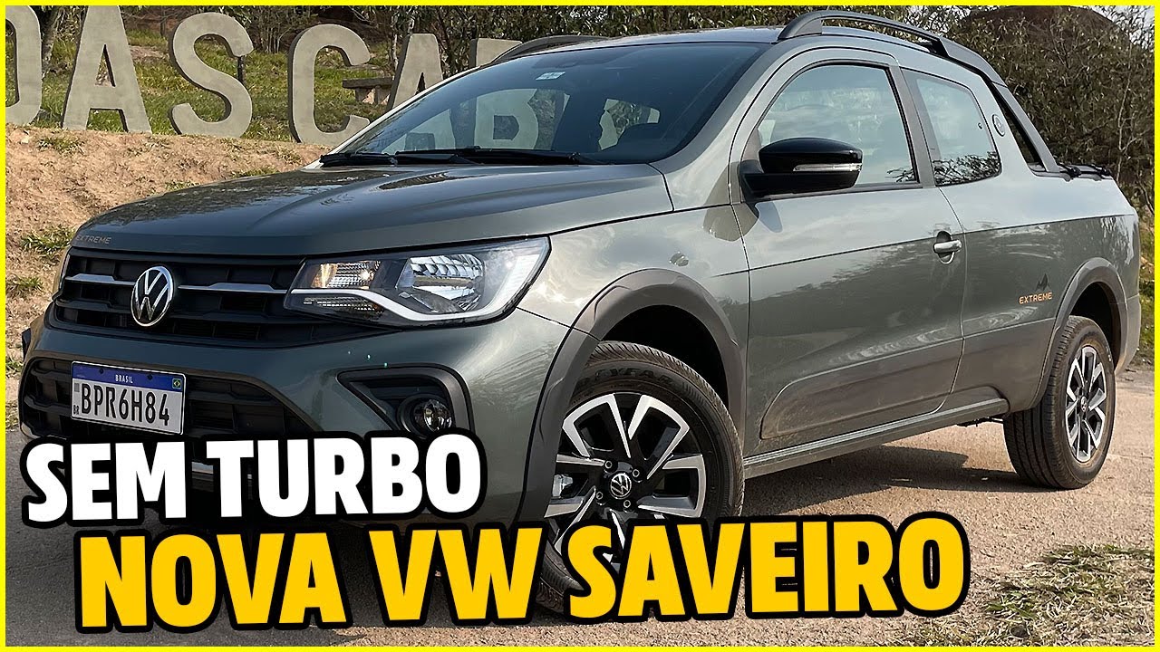 O que VW Saveiro Extreme 2024 perde para custar R$ 9.000 menos que