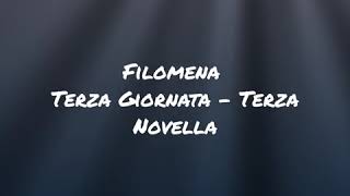 Decameron - III Giornata / III Novella - Filomena