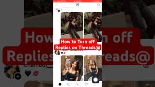 How to Turn off Replies on Threads@ 📲✅🔥 #threads #replies #turnoff #tutorial #instagram