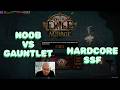 100 hr POE noob VS Zizaran's Gauntlet Hardcore SSF: Absolution Guardian