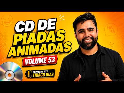 ANIMATED JOKES CD VOLUME 53 - COMEDIAN THIAGO DIAS thumbnail