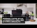 La Marzocco Linea Mini morning coffee routine