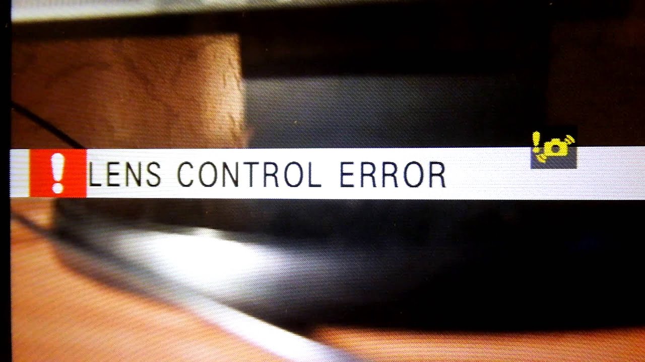 Fujifilm XF1 Lens Control Error YouTube