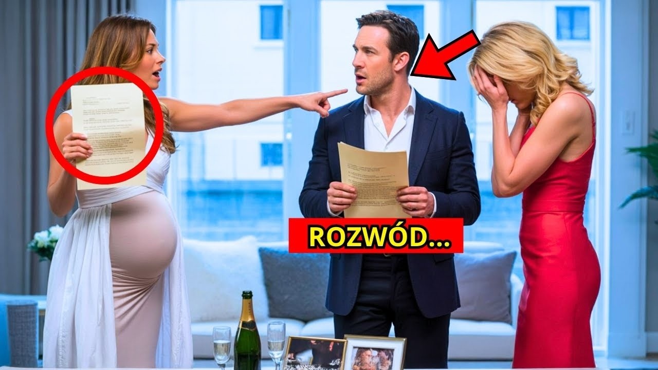 PO NOCY Z KOCHANKĄ, CIĘŻARNA ŻONA ZAŻĄDAŁA ROZWODU I ZABRAŁA WSZYSTKO!