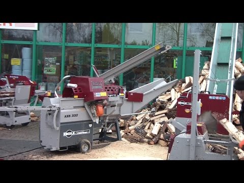 Holzspalter, Wippkreissägen u. mehr von BGU Maschinen auf der Geräteschau für Forsttechnik