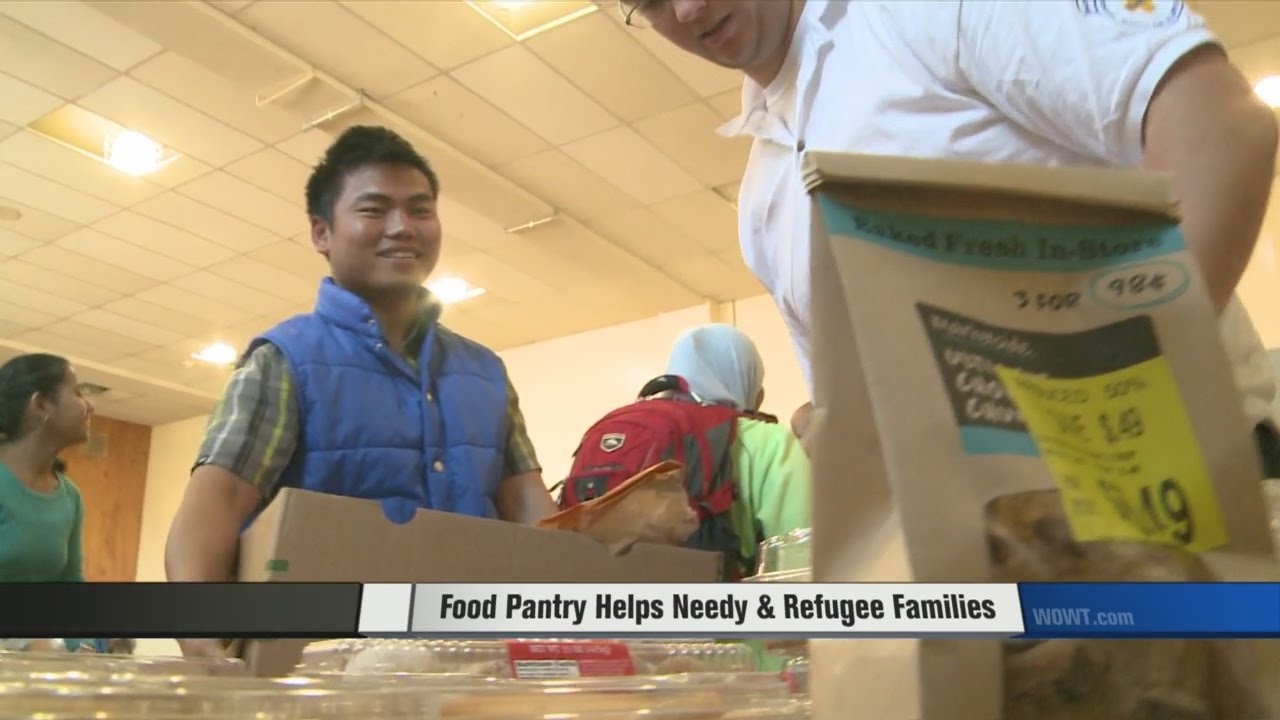 Mobile Food Pantry Helps Refugees At Yates Community Center