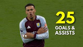 Morgan Rogers - All 14 Goals & 11 Assists in Season 2025/2026