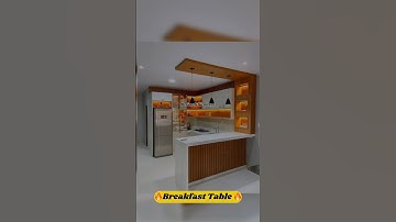 🔥Latest Breakfast Table #shorts #breakfasttable #woodworking #carpenter #modularkitchen