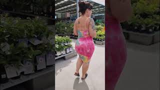 We Are Plant Shopping! #Pov #Walking #Thickandcurvy #Shorts