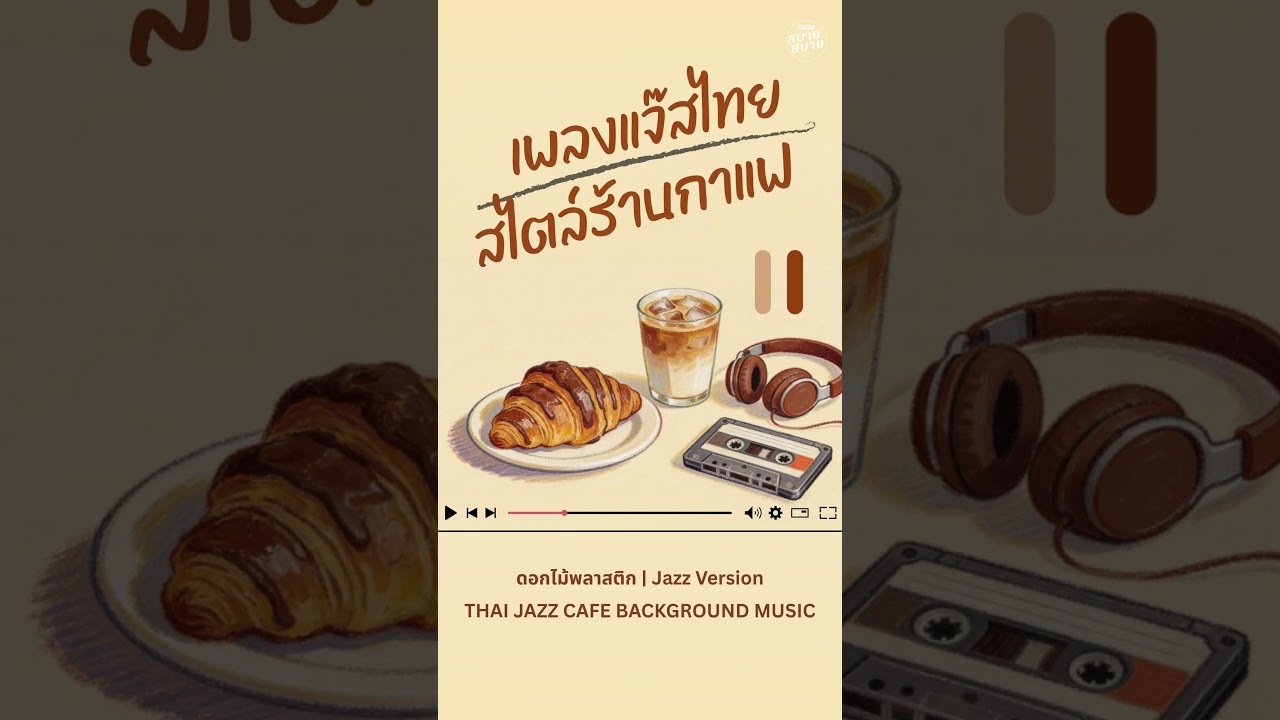 #เพลงบรรเลงร้านกาแฟ | เพลงแจ๊สไทย สไตล์คาเฟ่