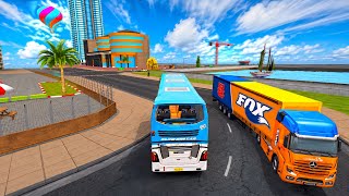 Real Bus Simulator 2026 Gameplay | Crazy City Traffic Bus Driving Game Android screenshot 3