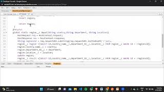 Rest service using Apex