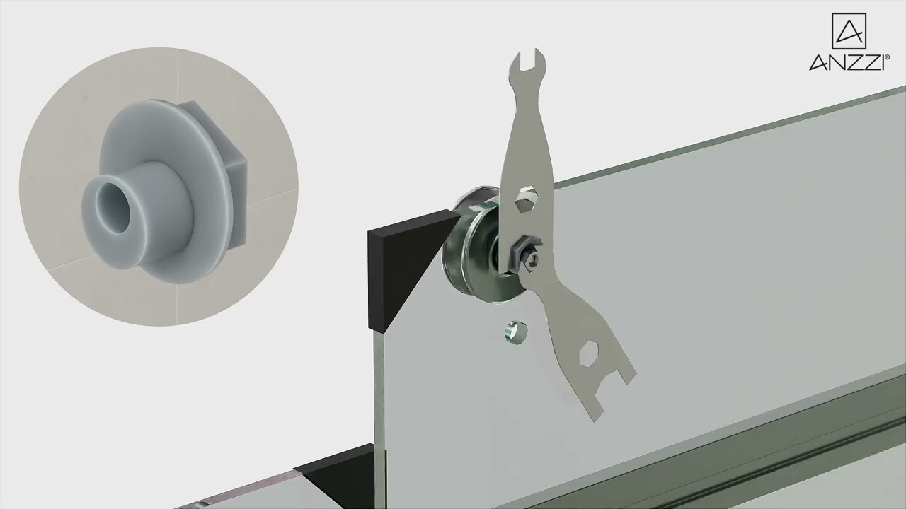 ANZZI - Shower Door Install Guide - SD FRLS05701&02 Models