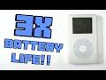 3000mAh Battery iPod classic 4th gen Mod Tutorial
