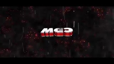 Free 3D Epic Red Intro Template