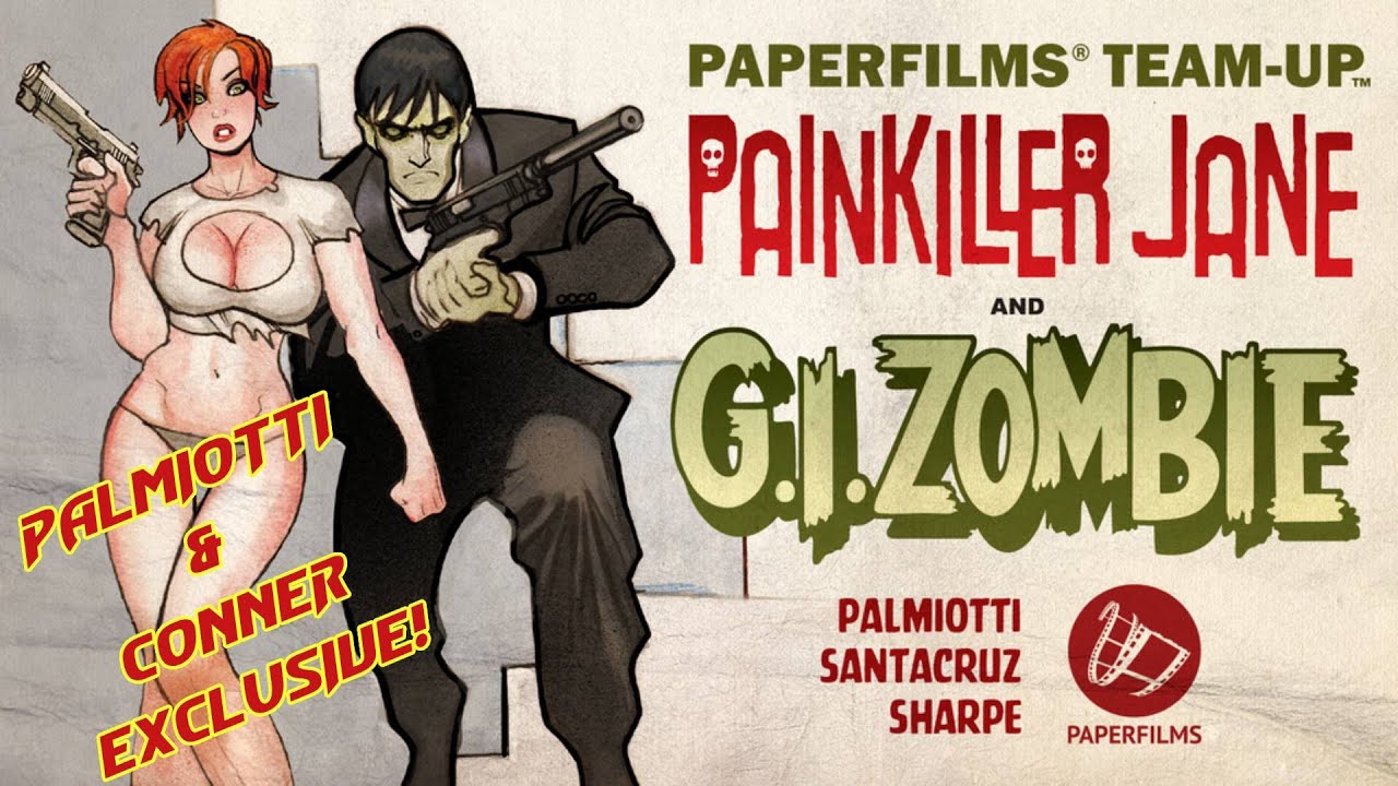 Jimmy Palmiotti & Amanda Conner Talk Painkiller Jane, G.I. Zombie & Their Explosive Kickstarter!