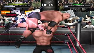 WWE WRESTLEMANIA XIX: SCOTT STEINER VS GOLDBERG  #WCW #NINTENDO
