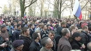 В Донецке прошла крупная демонстрация противников киевской власти