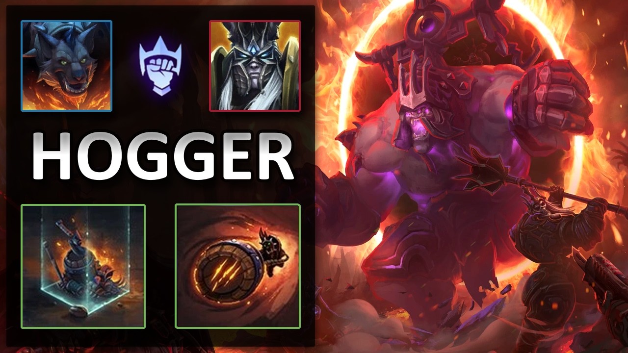 Hogger Hoardapult vs Arthas | Infernal Shrines | Heroes of the Storm Master Replay