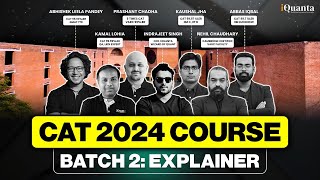 CAT 2024 Course by iQuanta | New Batch Launched | Course Details & Discount
