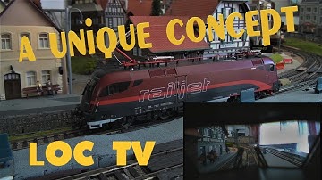 A Fantastic Concept of Roco 3 video cam H0 locomotive / Kameralok SBB, OBB, DB AG 73234 73280 72311