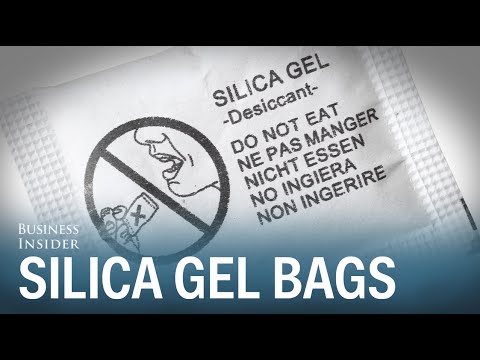 Why you should never throw away silica gel bags