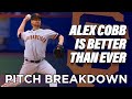 Watch alex cobbs insane command  pitch breakdown